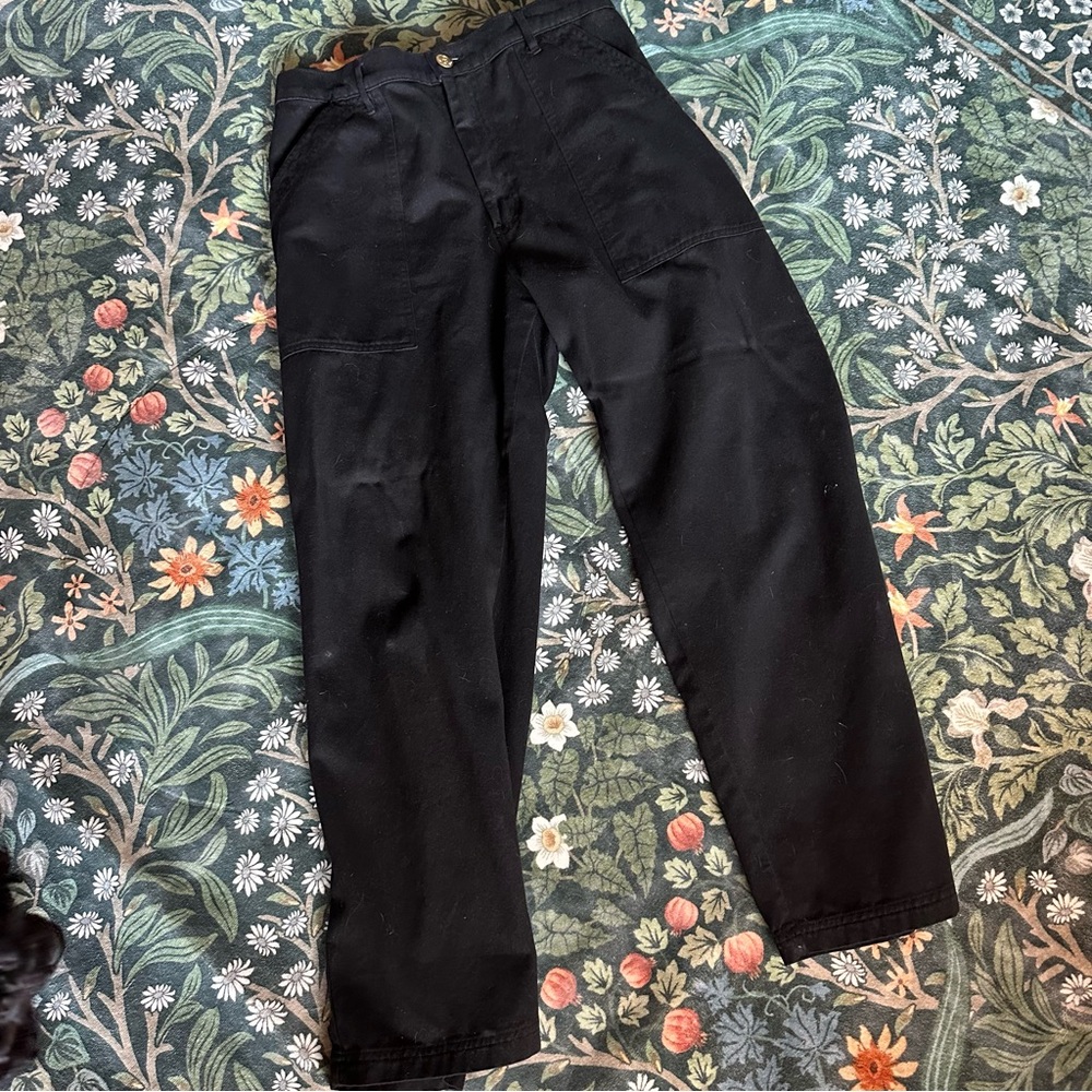 Big Bud Press Black Straight Leg Pants